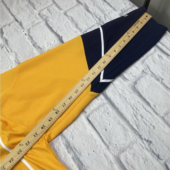 Nashville Predators NHL Authentic Reebok Yellow Hockey Jersey Stitched Sz S - Picture 7 of 12